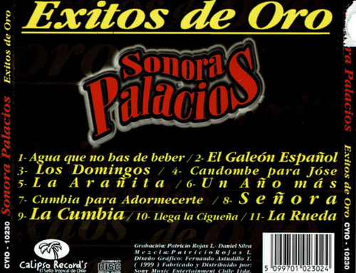 Sonora Palacios - Exitos De Oro