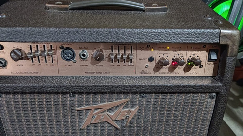 Amplificador Peavey Ecoustic 110fx Marrón Oscuro (Usado)