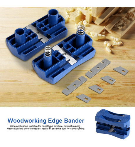 Máquina De Bandas De Borde De Madera De Pvc 2 Bordes Recorte