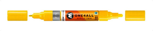 Marcadores Molotow One4all Doble Punta Acrilico Colores Arte Color Amarillo Zinc