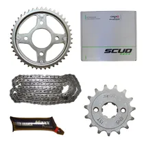 Comprar Kit Relação Honda Cg 160 Titan Fan Start Original Scud Tração Relação Para Moto