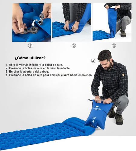 Imagen 5 de 5 de Naturehike - Bolsa Impermeable E Inflable