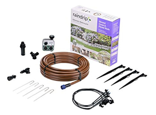 Raindrip Sdgcbhp Kit De Jardinera De Suelo Automático