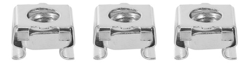 50 Conjuntos De Porcas De Gaiola De Hardware De Furo Quadrad