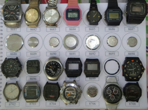 Lote 32 Sucatas Casio E Outros- Máquina Do Tempo