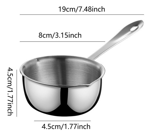Mini Panela De Óleo Quente, Panela De Sopa, 150ml