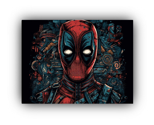 Cuadros Patrones Intensos Dead Pool Posters 30x20cm