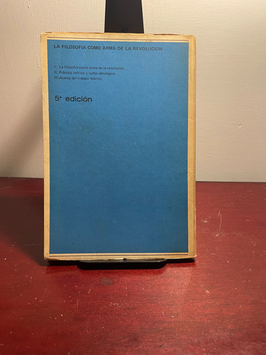 Louis Althusser La Filosofía Como Arma De La Revolución 1972 (Usado)