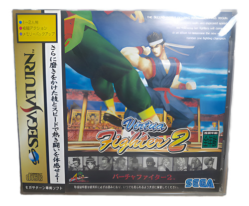 Juego Virtua Fighters 2 Para Sega Saturn (jap/orig) Sellado