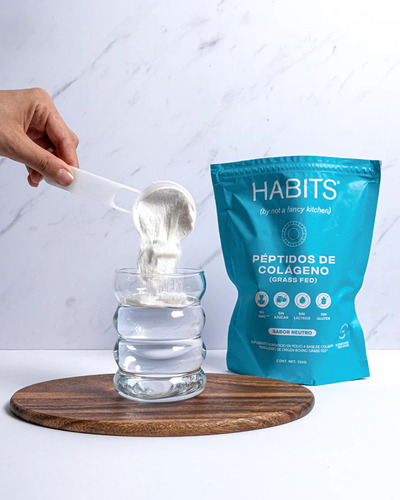 Péptidos De Colágeno Grass Fed Sabor Neutro 250g Habits Sin Sabor