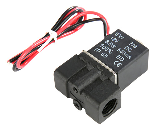 Electroválvula Eléctrica De Plástico De 2 Vías 1/4 Npt Np No