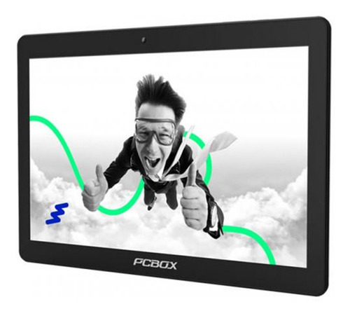Imagen 2 de 3 de Tablet Pcbox Flash PCB-T104 10.1" 16GB negra y 2GB de memoria RAM