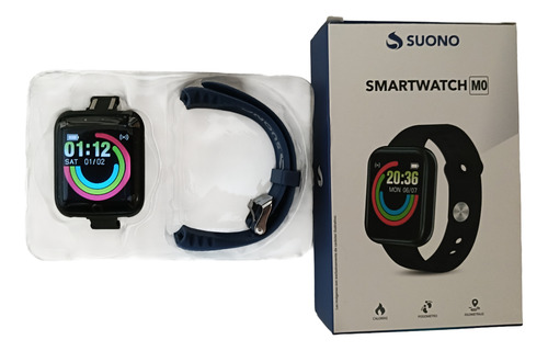Reloj Inteligente Smartwatch Suono D20 Azul Azul