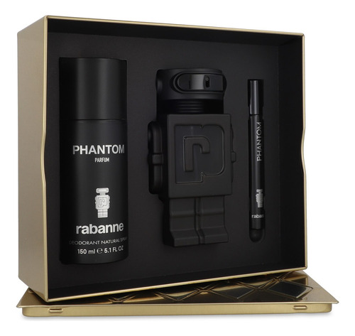 Set Phantom Parfum 3pzs - Caballero