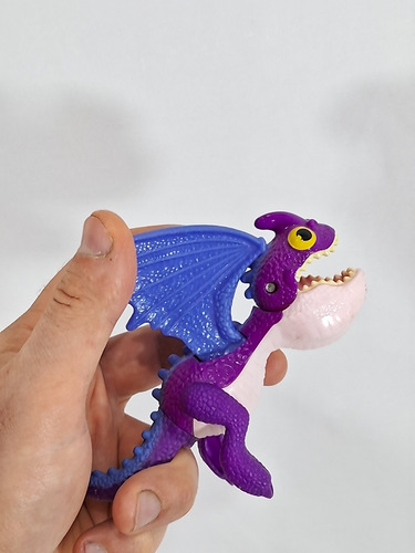 Boneco Como Treinar Seu Dragão Mcdonald's Dragão Bebê Roxo (Usado)