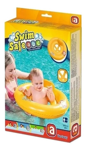 Imagen 7 de 10 de Asiento Doble Anillo Salvavidas Inflable Para Pileta Bestway