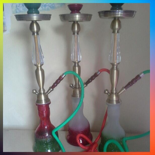 Imagen 9 de 10 de Arguile Pipa Arabe Hookah Grande 75cm