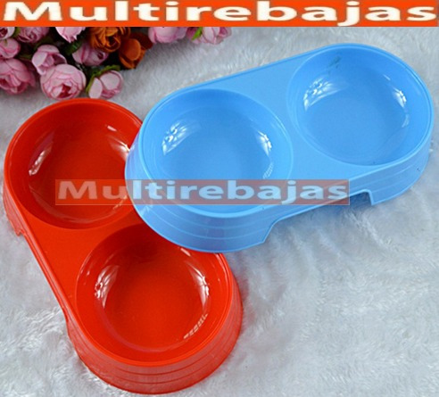 Imagen 4 de 4 de Comedero Doble Perro Gato