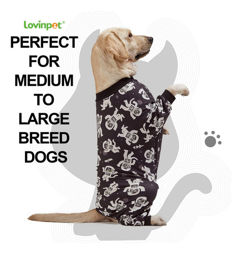Lovinpet Ropa Labrador Perros Grandes, Ajuste Delgado, J