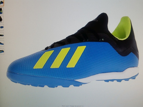 Zapatos adidas Fútbol Microtacos X 18.3 Talla 44(10a)27.5cm