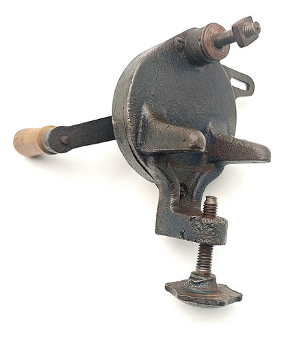 Maquina Manual Para Afilar Cuchillos Cuchillas Antigua Gris (Usado)