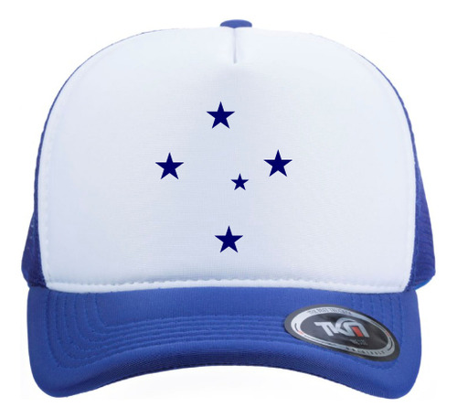 Boné Torcedor Cruzeiro Estrelas Azul Único