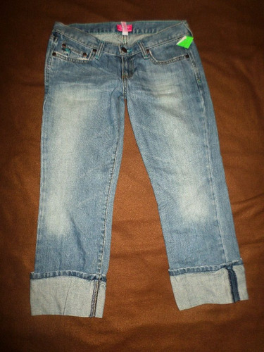 Capris Abercrombie,baby Phat,mossimo Tallas 0 Y 5 Mex 3,5/7