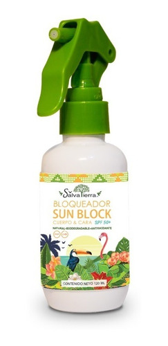 Bloqueador Solar Spf 50+ Selva Terra