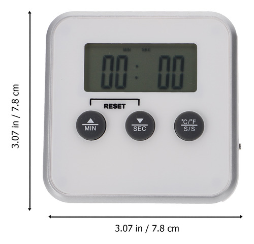 Termómetro Para Barbacoa, Función De Alarma De Temperatura,