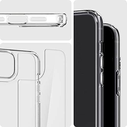 Imagen 3 de 8 de Funda Spigen Quartz Hybrid Para iPhone 13 - Clear