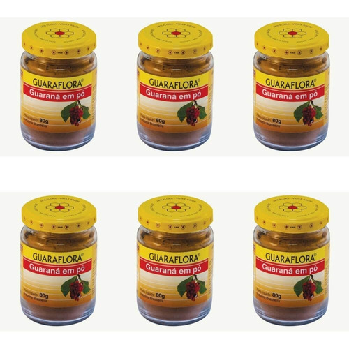 Apis Flora Guaraná Em Pó 80g (kit C/06)