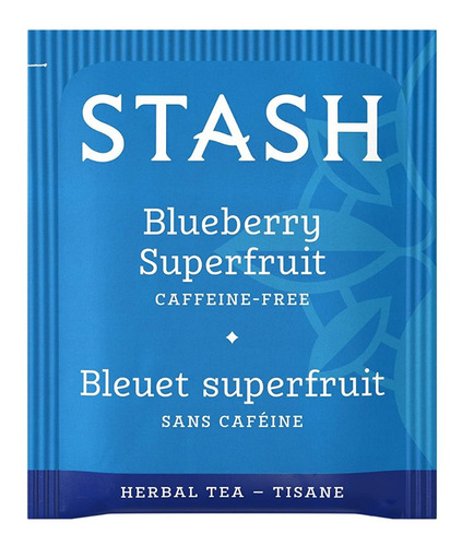 Te Stash Blueberry Superfruit Moras Azules No Cafeina 20saco