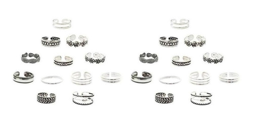 Imagen 2 de 11 de Anillos De Dedo Ajustables Para Mujer.