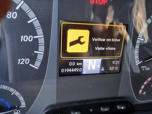 Imagem 8 de 15 de Mercedes-benz Axor 2536 6x2 Ano 2019 Teto Alto Retarder