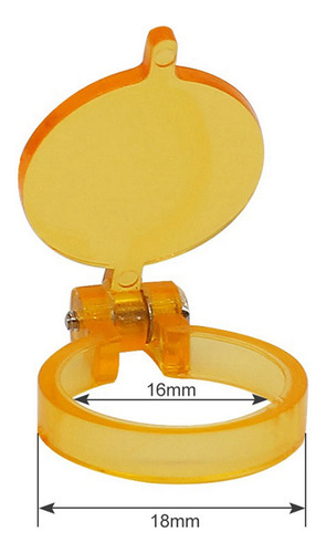 Filtro Amarillo Crystally-4 Piezas Para Lámpara De Luz Led D