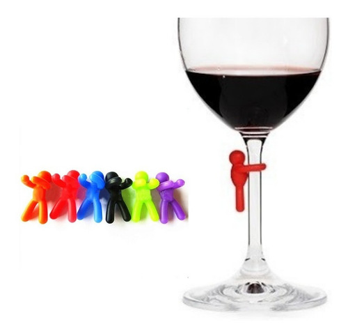 Imagem 1 de 3 de Marcador De Taça Vinho Organizador Visitas ( Envio Hoje )
