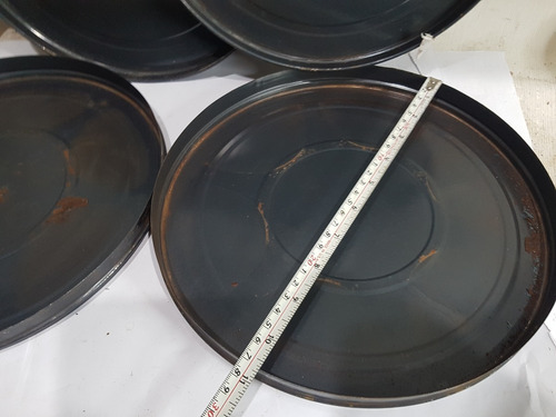 2 Cases Lata Para Carretel Filme 16mm (Usado)