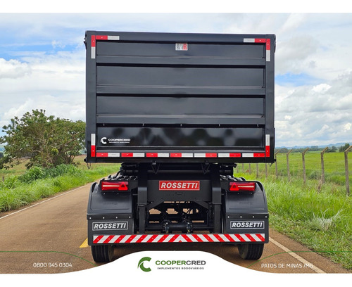 Carreta Caçamba Basculante 3 Eixos 35m³ Rossetti 2025
