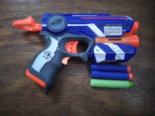 Pistola Nerf Con 3 Balas