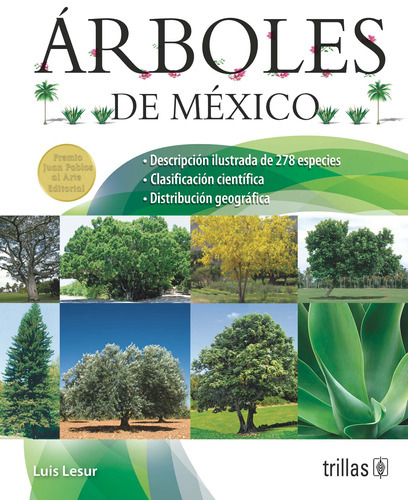 Arboles De Mexico, De Lesur, Luis. Editorial Trillas, Tapa Blanda, Edición 2a En Español, 2017