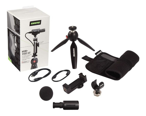 Microfono Y Videokit Shure Mv88+videokit Tripiè Abraza...