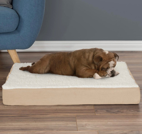 Hermoso Colchón Ortopédico Memory Foam Para Mascota