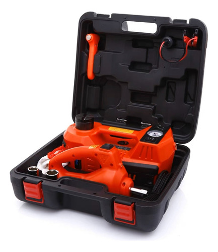 Macaco Elétrico Hidráulico 12v 4 Em 1 Compressor Chave Impa
