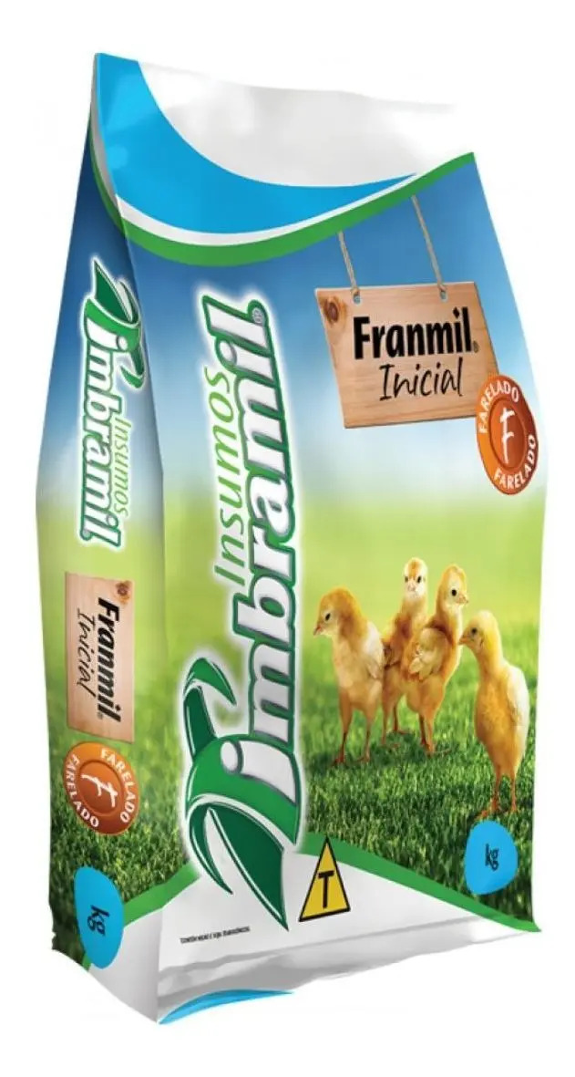 Ração Farelada Ração Inicial Para Aves Pintinhos Franmil 5kg