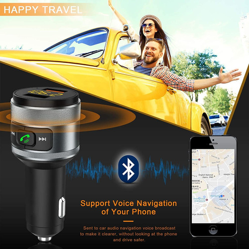 Transmisor Fm Receptor Bluetooth Audio Auto C57 Imden