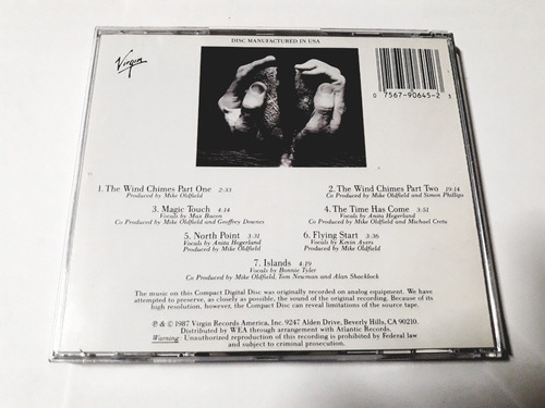 Imagen 4 de 6 de Cd Mike Oldfield Islands Ed Usa 1987 Como Nuevo Oka