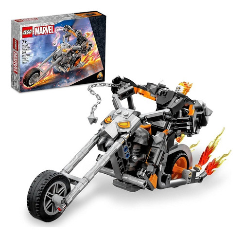 Lego 76245 Marvel Moto Del Vengador Fantasma 264 Pzs