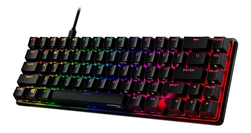 Teclado Mecanico Gamer Hyperx Alloy Origins 65 % Rgb Pc Usb