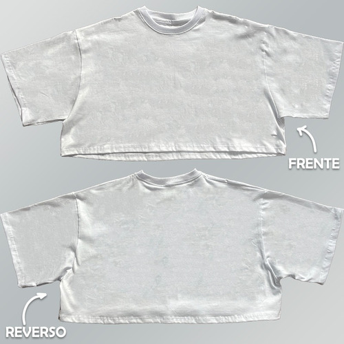 Crop Top Oversized Para Mujer Calidad Premium Varios Tonos