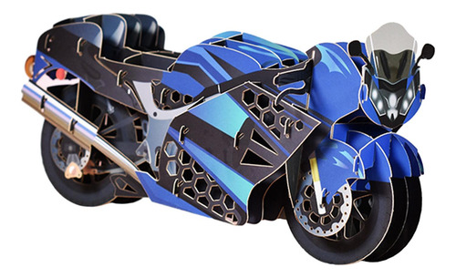 Regalos Del Día Para Papá Tarjeta De Motocicleta 3d